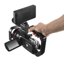 Video Action Stabilizer Grip Multifunctional Handheld Stabilizer with Hot Shoe Mount for Canon Sony DSLR Camcorder Camera