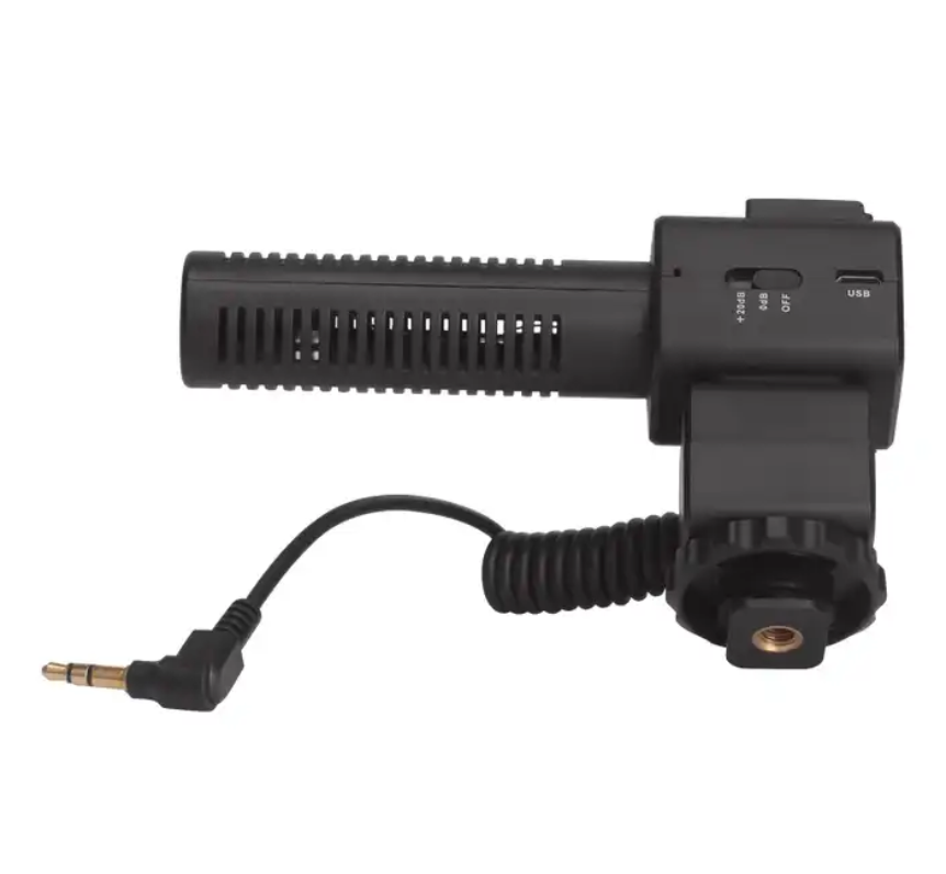 Mic wired microphone Light-weight Camera Microphone Portable Recording Magnetic Wired Video Camera microphone