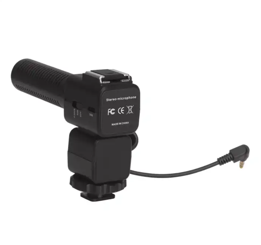 Mic wired microphone Light-weight Camera Microphone Portable Recording Magnetic Wired Video Camera microphone
