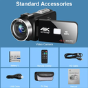 Camcorders 4K Professional Camera Cheap Mini Dv Night Vision Camcorder