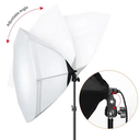 70CM Photography Soft box Kit EU Plug Octagon Soft box 45W Energy Saving Light Bulb Flash Umbrella Photo Studio Accessory