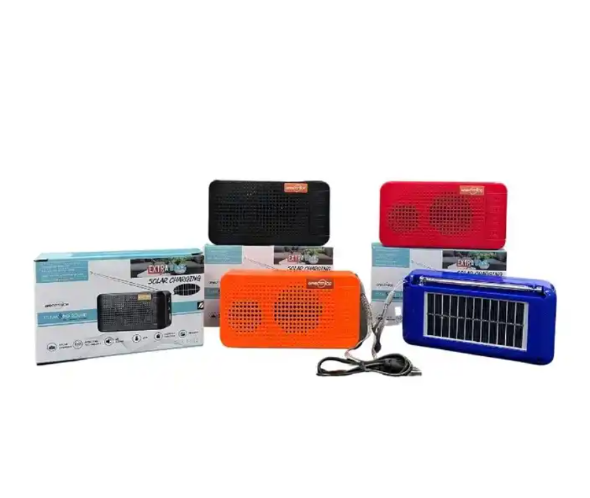 GTS-1602 Camping Glamping Picnic Park Outdoor activities Renewable energy Linein Multi color Solar panels Loudest BT speaker