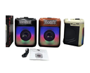 Dance Garden Road trip HiFi Antenna LED Bass Multifunctional Wireless Portable BT Sound core Speaker Auto Radio Real Fm