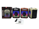 Dance Garden Road trip HiFi Antenna LED Bass Multifunctional Wireless Portable BT Sound core Speaker Auto Radio Real Fm