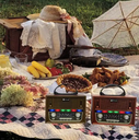 Home Decoration Antique Mini Shortwave Rechargeable Battery Wireless Speaker Portable Music Player Radio