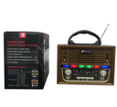 Home Decoration Antique Mini Shortwave Rechargeable Battery Wireless Speaker Portable Music Player Radio