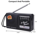 Mini Radio Portable high quality pocket size AM FM Portable Radio
