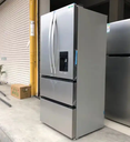 French Door Refrigerator With Water Dispenser Drawer Freezer Wind Cooling Big Size 680L Frost Free Big Home 4 Door Fridge