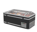 860L Auto-Defrost Commercial fridge Supermarket display refrigerator Sliding Display Glass Door Combination Chest Freezer