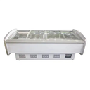 BC538L/380L Commercial Glass Door Display Vegetable Refrigerator For Supermarkets Display Cooler