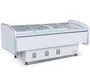 BC538L/380L Commercial Glass Door Display Vegetable Refrigerator For Supermarkets Display Cooler