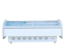 BC538L/380L Commercial Glass Door Display Vegetable Refrigerator For Supermarkets Display Cooler