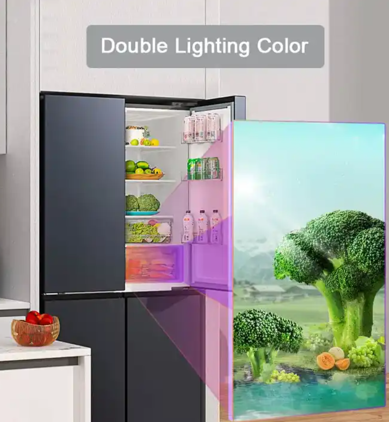 Storage Commercial Four doors refrigerators Bottom Freezer Fridge For Home Refrigerators