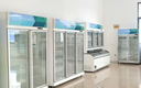 3 Glass Door Cold Drink Commercial Beverage Cooler Fridge For Supermarket