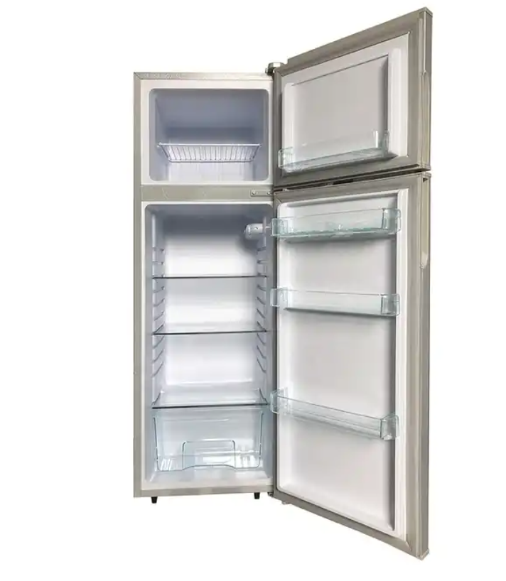 Double door Top-Mounted Refrigerator Fridge Freezer with Compressor Refrigerator