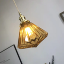 Iwork Lighting Scandinavian Ins Minimalist Vintage Brass Glass Pendant Lamp For Dining Room Bar Bedroom Bedside