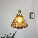 Iwork Lighting Scandinavian Ins Minimalist Vintage Brass Glass Pendant Lamp For Dining Room Bar Bedroom Bedside