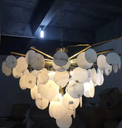 Modern Style Indoor Decoration Hotel Lobby Villa Staircase Custom Crystal Chandelier