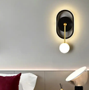Creative Bedroom Bedside Adjustable Lamp Simple Modern Luxury Nordic Living Room Corridor Background Wall Lamp