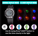 OHSEN 1605 Children Fashion Sport Waterproof Watch LED Digital Multi-function Back Light Colorful Wrist Watch