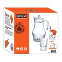 6 Piece Luminarc Glasses And 1Piece Jug Water Set-Colorless