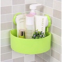 1Pc Corner Triangle Shelf Bathroom Kitchen Storage Rack - Color May Vary