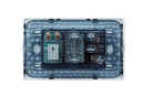 AG2396.AFBK AG Series Acrylic Full Black Color ZA Z&A Electric dimmer Switch with USB
