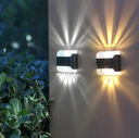 Solar wall lamp Outdoor LED Light IP65 Waterproof Solar Wall light For Garden Decoration Balcony Yard Street
