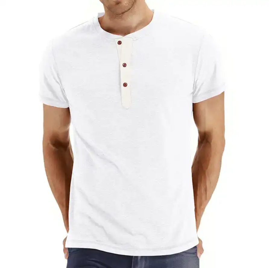 Solid Color T-shirt Summer New Fashion Street Wear Round Neck Cotton Casual Short Sleeve T-shirt
