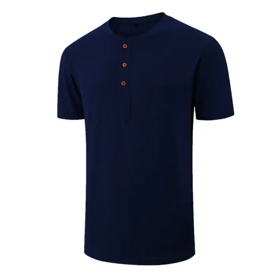 Solid Color T-shirt Summer New Fashion Street Wear Round Neck Cotton Casual Short Sleeve T-shirt