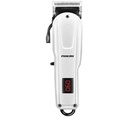 Nikai Rechargeable Saloon Hair Clipper Beard Shaver Hair Trimmer Shaving Machine - color White, Black