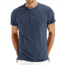 Solid Color T-shirt Summer New Fashion Street Wear Round Neck Cotton Casual Short Sleeve T-shirt
