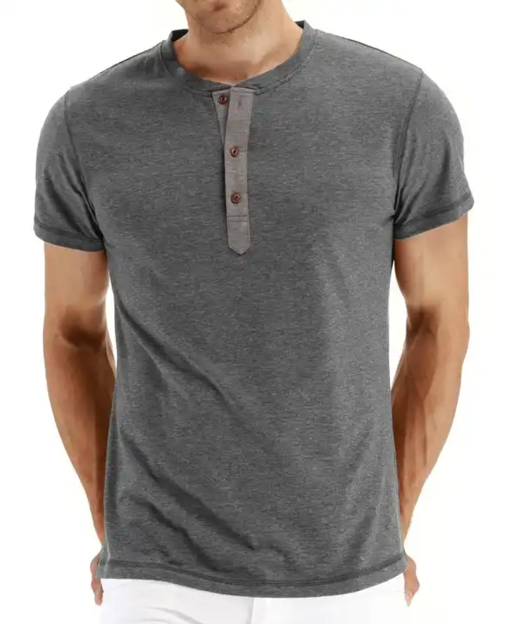 Solid Color T-shirt Summer New Fashion Street Wear Round Neck Cotton Casual Short Sleeve T-shirt