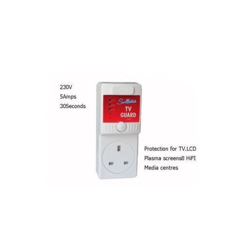 13A Voltage Protection TV Guard - White