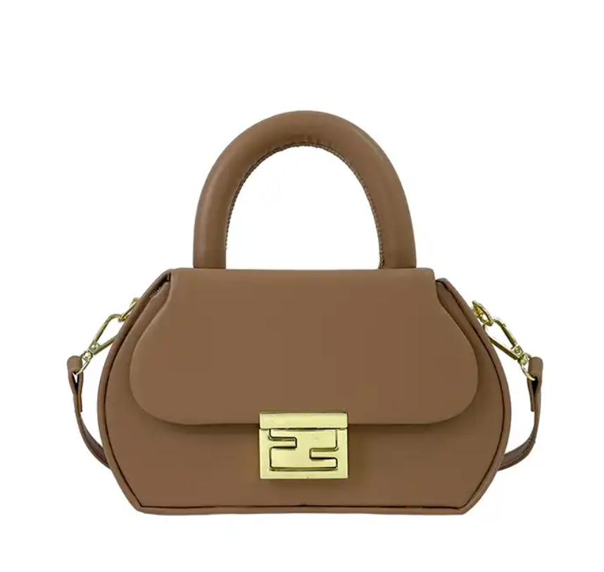 Female /Girl Fashion Handbag / Shoulder Solid Color Simple Bag
