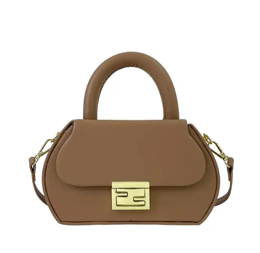 Female /Girl Fashion Handbag / Shoulder Solid Color Simple Bag