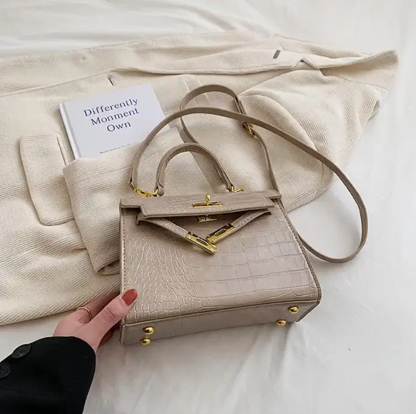 Female Fashion Handbag , Solid Color Shoulder Bag For ladies crossbody