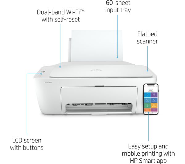 Hp Deskjet 2710 3 in 1 wireless color printers