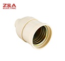 910 bakelike ivory or white color universal standard lampholder