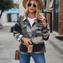 Womens Clothing Ladies Long Sleeve Button Down Vintage Aztec Jacket Coats