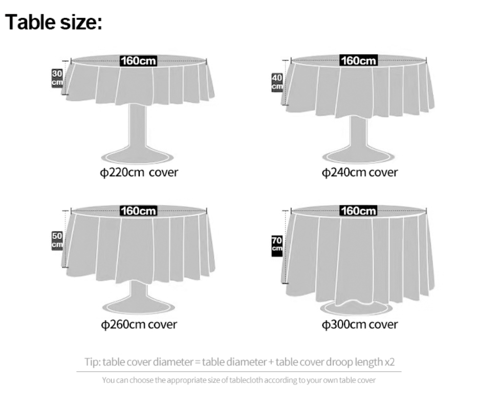 Color Table Clothes