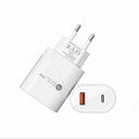20W Travel Super Fast Charger  ,  Type C Power Adapter Brick QC3.0 ,18W Dual Port Multi Phone , Charger Cable 20W Pd Charger