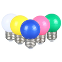 G60Mini Round Led Color Bulb Yellow Red Led Bule Globe Shape Led Bulb E27 B22