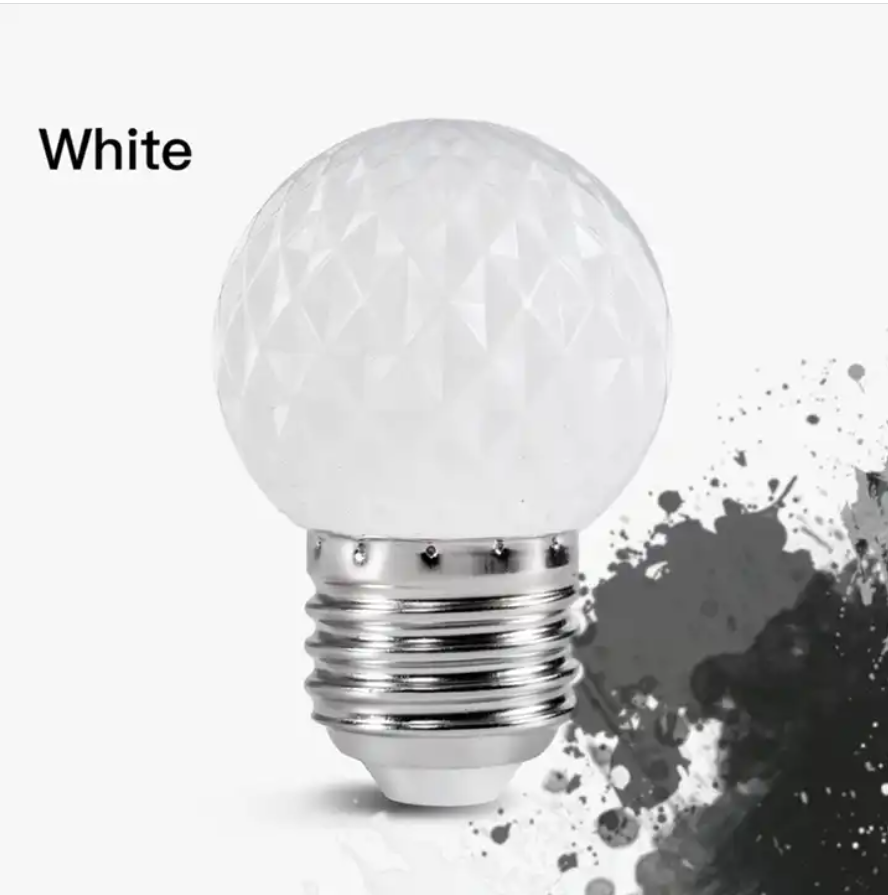 Festival atmosphere light G45 1.5W 220v 45mm * 70mm E27/B22 colorful Global spherical style decoration LED color bulb