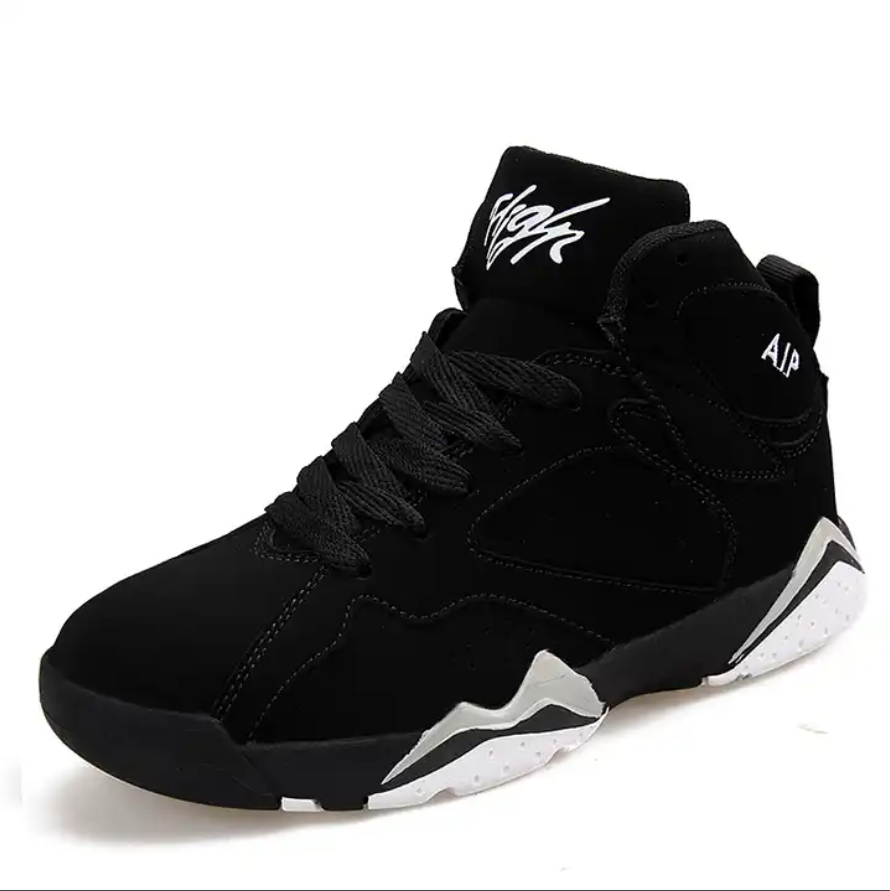 Vintage High Neck Top Quality Basketball Shoes for Men