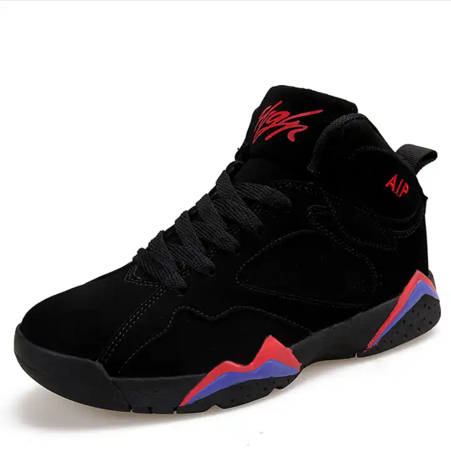 Vintage High Neck Top Quality Basketball Shoes for Men