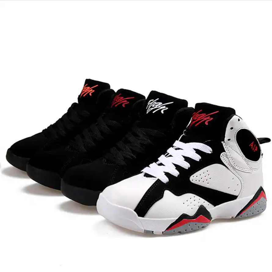 Vintage High Neck Top Quality Basketball Shoes for Men