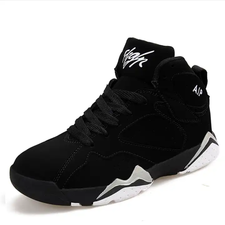 Vintage High Neck Top Quality Basketball Shoes for Men
