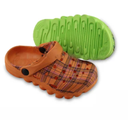 Cute Children Holey Mix Color Upper Clogs Shoes