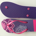 Fashion Color Design EVA Flip Flop Slipper for Women